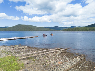 lake in the mountains