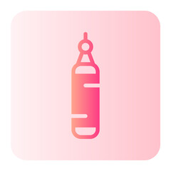 punching bag gradient icon
