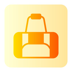 sport bag gradient icon