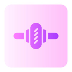roller gradient icon