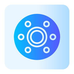 weight gradient icon