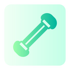 chest expander gradient icon