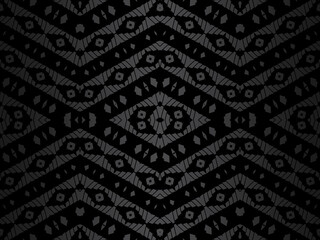 Black metal texture steel background. Perforated metal sheet.