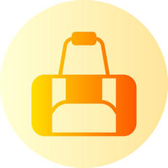 sport bag gradient icon
