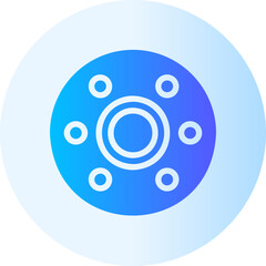 weight gradient icon