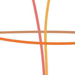 Orange white painting abstract background 