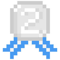 Medal pixelated v5