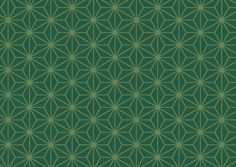 麻の葉模様の背景