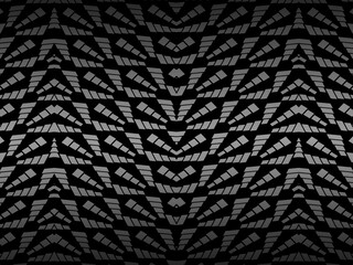 Black metal texture steel background. Perforated metal sheet.