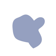 Blue abstract shapes vector 