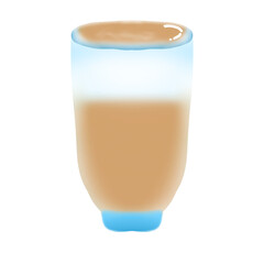 Sweet chocolate milk