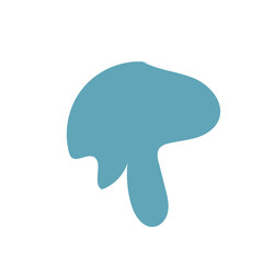 Blue abstract shapes vector 