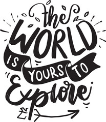 Vintage hand drawn camping badge and emblem. Hiking label. Outdoor adventure inspirational logo. Typography retro style. Motivational quote - collect moments for prints, t shirts. Stock vector.