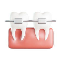Medical Dental Healthcare Brace Teeth