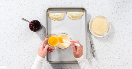 Empanadas with Blueberries