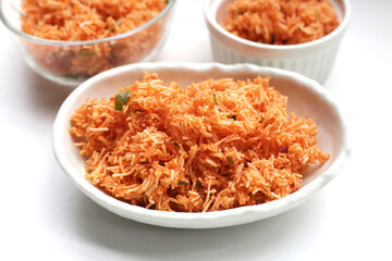 Sweet and sour crispy noodles