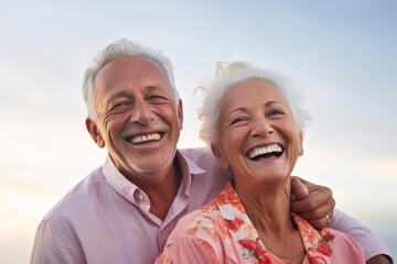 Obraz premium portrait of senior couple