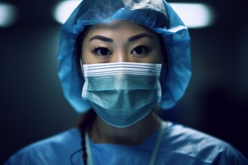 Portrait of a surgeon