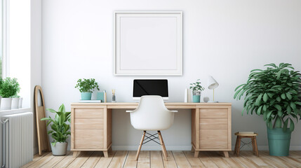 A Workspace Adorned with Frames