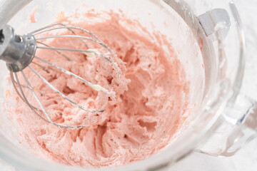 Chocolate strawberry cupcakes