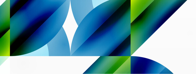 Immerse in minimalistic charm - squares and circles converge in perfect balance. With subdued palette, tiled arrangement creates atmosphere of quiet sophistication, embodying contemporary elegance