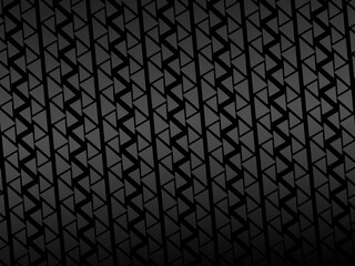Black metal texture steel background. Perforated metal sheet.