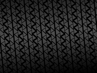 Black metal texture steel background. Perforated metal sheet.