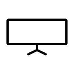 Tv icon vector png