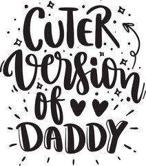 Baby quotes typography lettering design vector