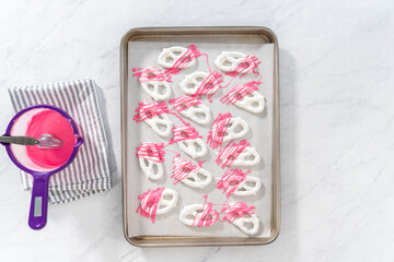 Gourmet Chocolate Covered Pretzel Twist