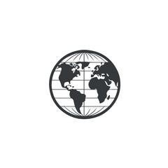 earth globe icon
