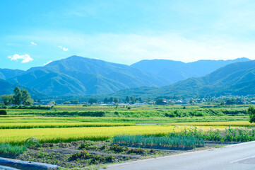 9月の安曇野 穂高