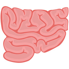 pink polish on white background