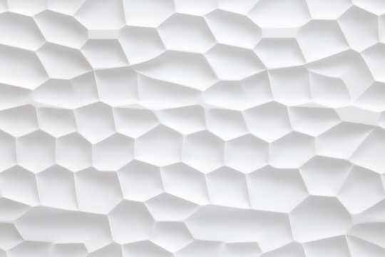 white futuristic organic scoop design pattern seemless
