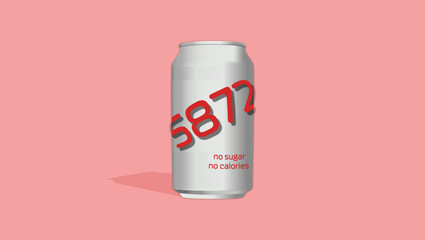 Soda Drink bottle 3d vector