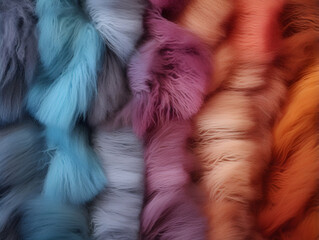 close up of colorful wool background.