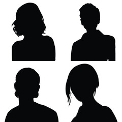 set of silhouettes