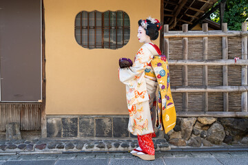 京都祇園の舞妓のイメージ