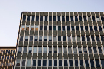 Tall Educational Building Featuring Countless Windows