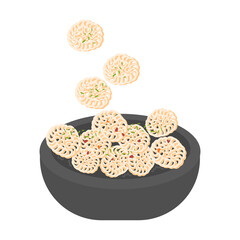 delicious seblak indonesian street food 