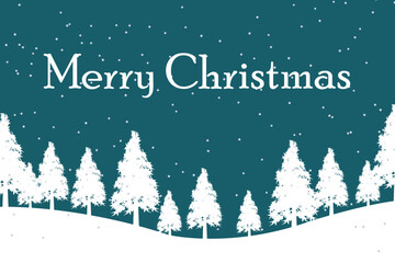 christmas background with christmas tree