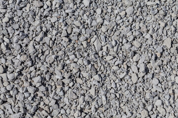 Crushed gravel texture