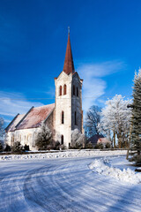 Fototapeta na wymiar church in Estonia