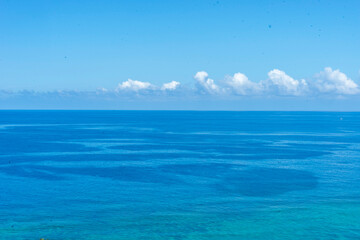 過ぎゆく夏の奄美の海