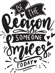 Motivational quotes. Hand written sign for every design production.