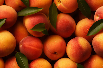 peaches fruit fresh architectural interior background wall texture pattern seamless