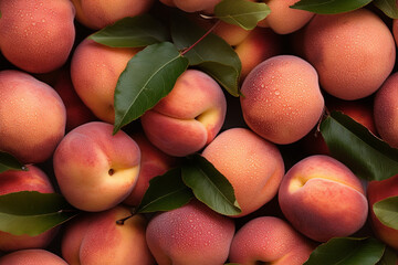 peaches nectarines fruit fresh architectural interior background wall texture pattern seamless