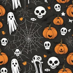 Wallpaper that has a Halloween theme