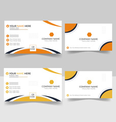 Creative business Card and template. Modern visiting card. 
Business Card with Template  
