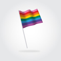 Flag love pride love pattern rainbow heart homo colors text writing flag parade lettering freedom  lgbtq flag wins